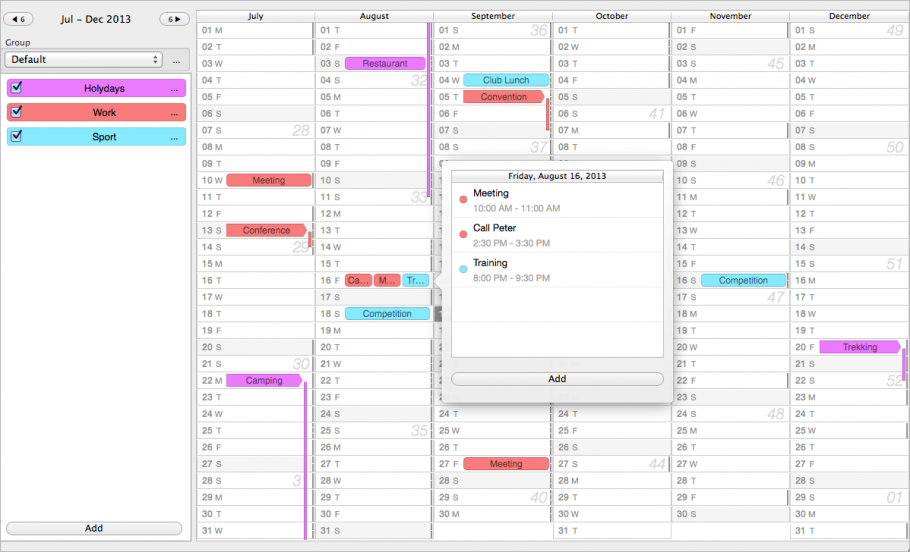 planner software for mac